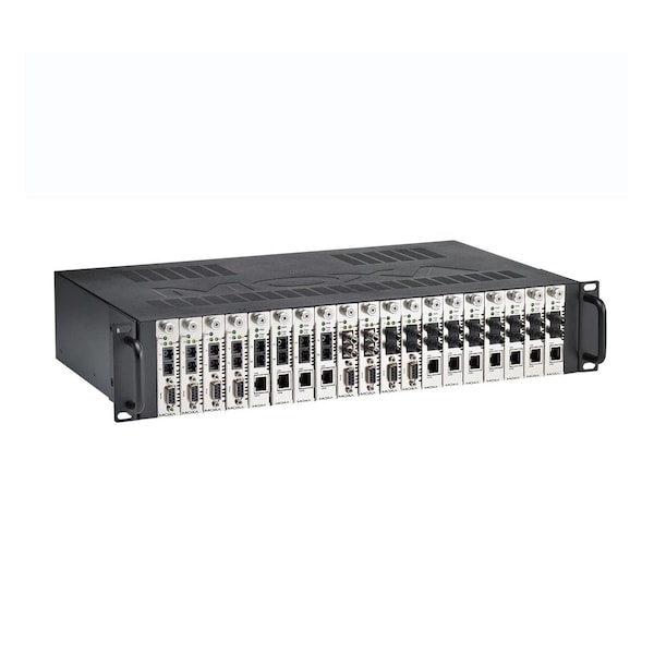 Moxa 19 Inches Chassis, 48V Dc Input, 19 Slots TRC-190-DC-48 - main